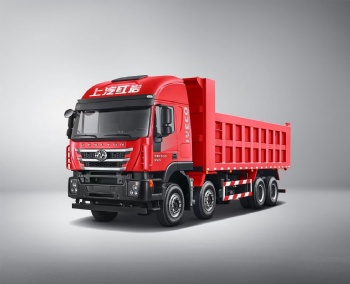 杰狮C6 8×4 自卸车 350马力
