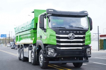 杰虎H6 8×4 环保车 自卸车 国六
